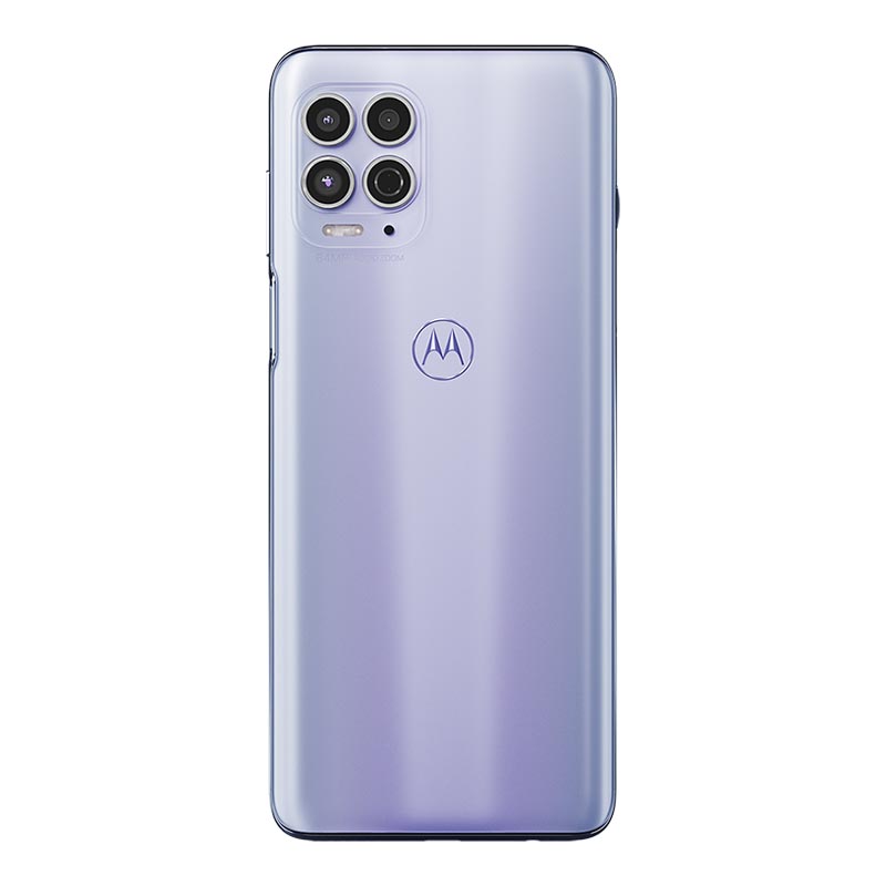 Celular MOTOROLA LTE XT2125-4 G100 Color AZUL Telcel y de regalo unos VERVEBUDS MOTOROLA
