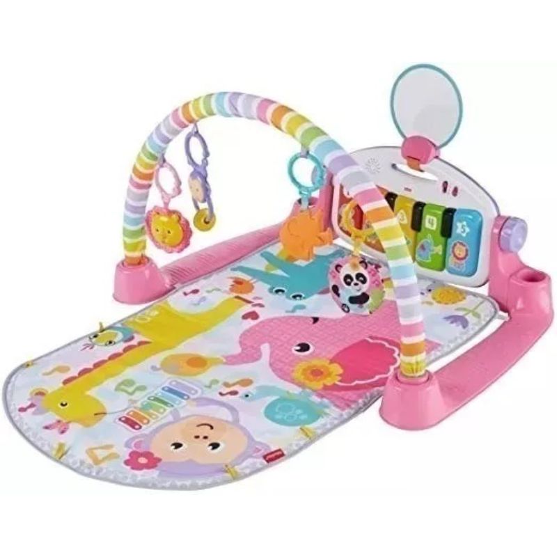Gimnasio Deluxe Piano Pataditas Musicales Rosa FWT26 Fisher Price Mattel