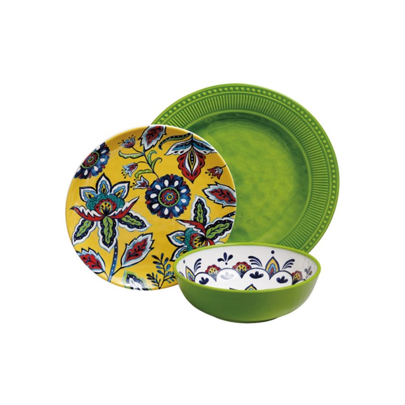 Vajilla de Melamina de 12 piezas Pandex CST - 1459496 