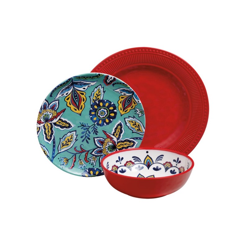 Vajilla de Melamina de 12 piezas Pandex CST - 1459496 