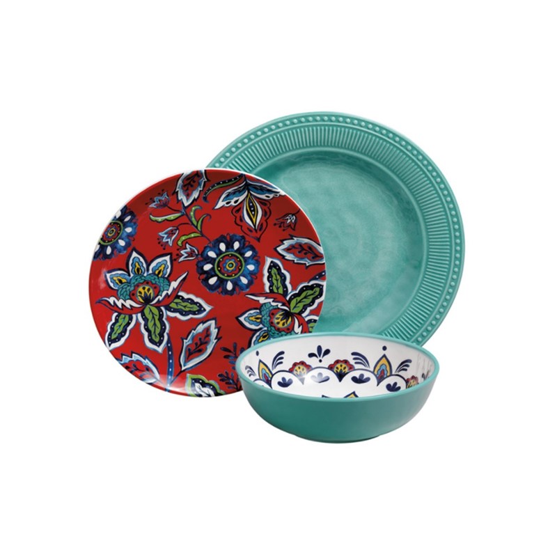 Vajilla de Melamina de 12 piezas Pandex CST - 1459496 