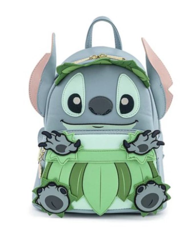 Stitch Loungefly Mini Backpack Mochila Bolso Stitch Luau Hula