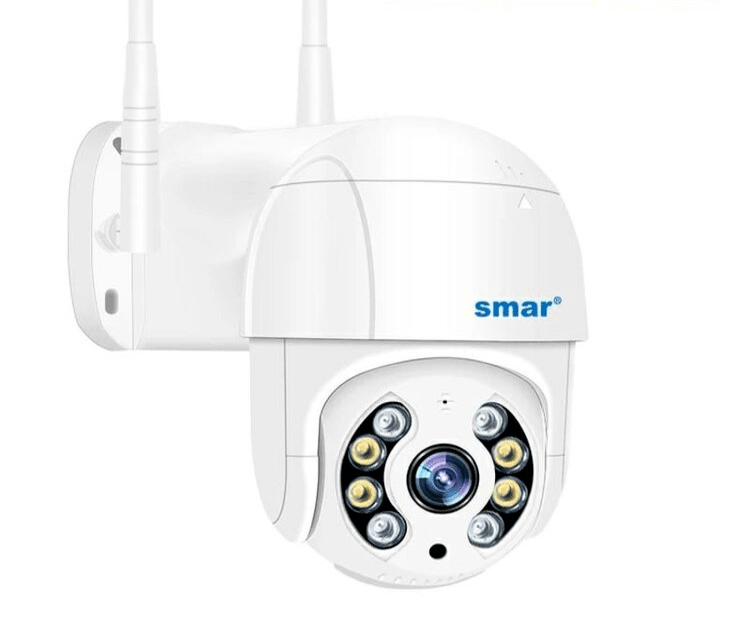 Camara vigilancia wifi 1080p / microfono y altavoz / detección de  movimiento / vision nocturna y diurna / app / hasta
