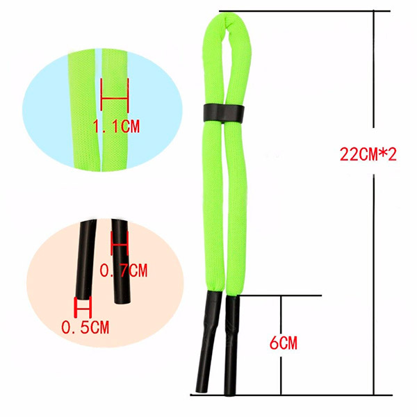 Correa para lentes o gafas. Flotante Ajustable Deportes Al Aire
