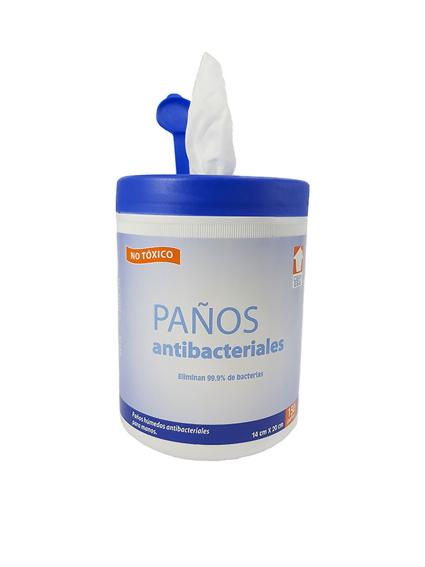 Panos Humedos Limpiadores Antibacteriales Para Manos 150 Pz Clean Ideas