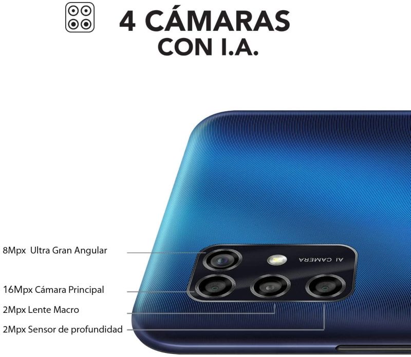 Celular Zte Blade V20 Smart 128gb 4gb RAM 4G HD Desbloqueo Facial y Huella | Liberado