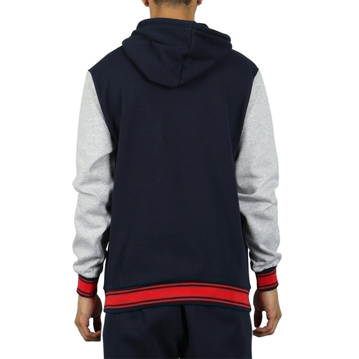 Sudadera Fila Hombre Hoodie Azul Gris LM1834AD411
