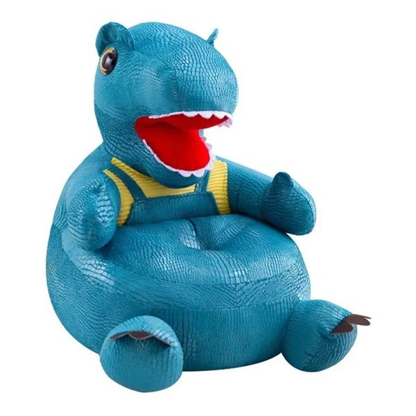 Sillón De Dinosaurio Rex Azul