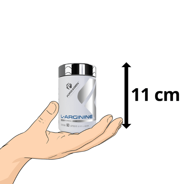 L-Arginina Vasodilatador Energia y rendimiento 60 cápsulas Forzagen