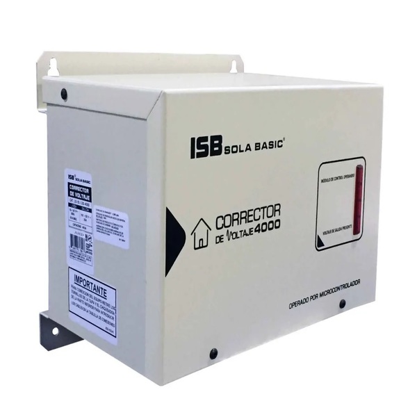 Sola Basic Corrector de Voltaje de 4kva / 4000va / 15-81-120-4000