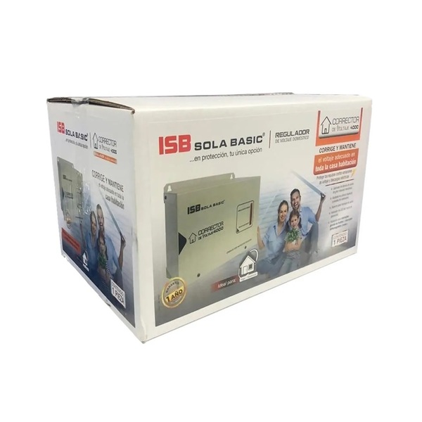 Sola Basic Corrector de Voltaje de 4kva / 4000va / 15-81-120-4000