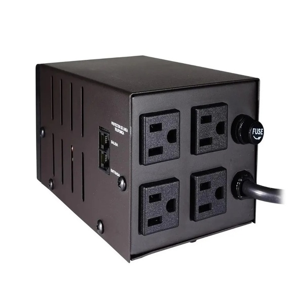 Sola Basic Regulador De Voltaje DN-21-122 / 1,200VA / 4 Contactos