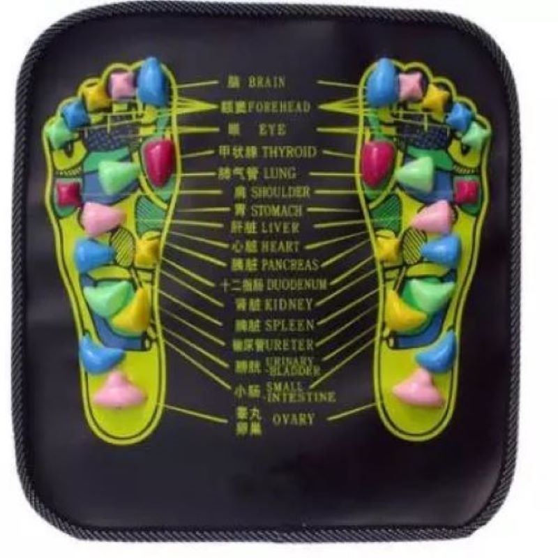 Tapete Terapia Reflexología Masajeador De Pies 34 X 34cm