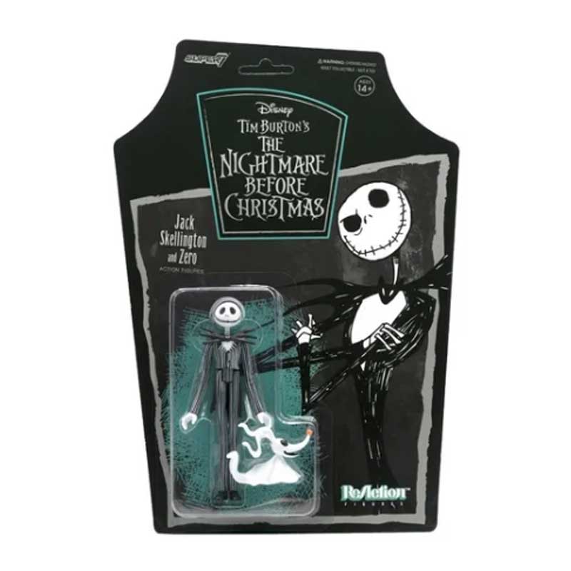 Figura Jack Skeleton Super 7 El Extraño Mundo De Jack