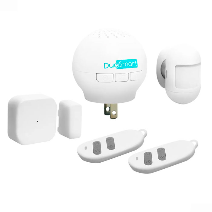 Kit Alarma Wifi 1panel+1pir+1magneto+1llavero Duosmart C20