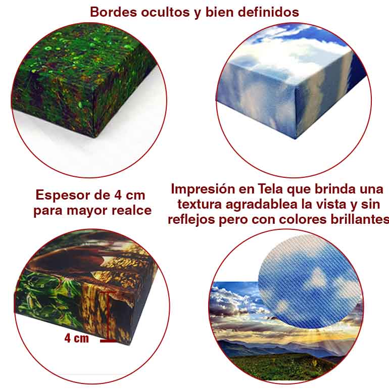 Cuadro Decorativo Canvas de Kandinsky En Blanco II