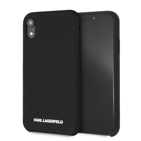 Funda Case Karl Lagerfeld Silicon Negro iPhone XR