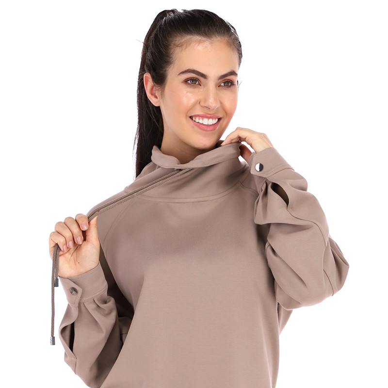 Sudadera Para Mujer Cuello Alto  T92053