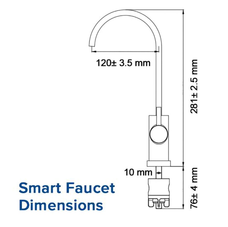 Purificador De Agua Uv Led Econx Inhibe Virus Y Bacterias