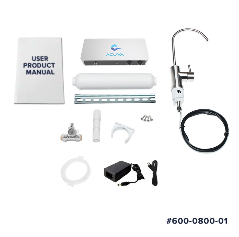 Purificador De Agua Uv Led Econx Inhibe Virus Y Bacterias