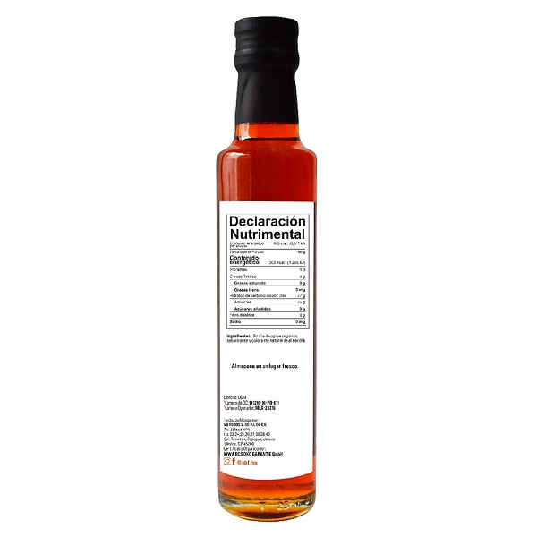 NBF JARABE DE AGAVE PREMIUM SABOR ALMENDRA 260 ml