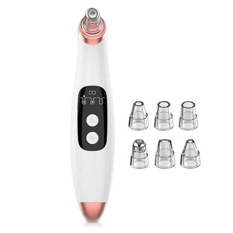 Removedor De Puntos Negros Recargable, Extractor, Succionador De Puntos Negros, Acné Y Espinillas Mas Kit De Herramientas Removedoras De Puntos Negros, Set Limpiador Facial Recargable