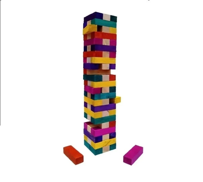 Uno + Jenga De Colores + Tiro Al Blanco