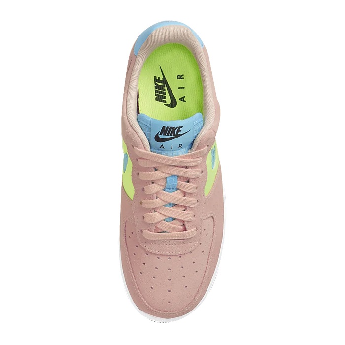 TENIS NIKE AIR FORCE 1 '07 CORAL CON VERDE (CJ1647-600)