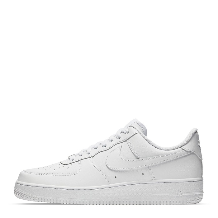 TENIS NIKE AIR FORCE 1 '07 TRIPLE WHITE (CW2288-111 Y 315122-111)