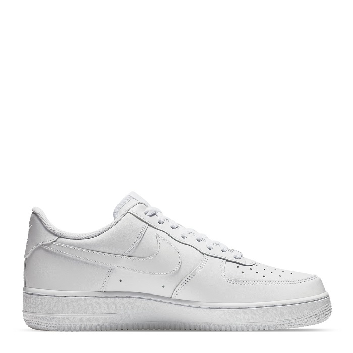 TENIS NIKE AIR FORCE 1 '07 TRIPLE WHITE (CW2288-111 Y 315122-111)
