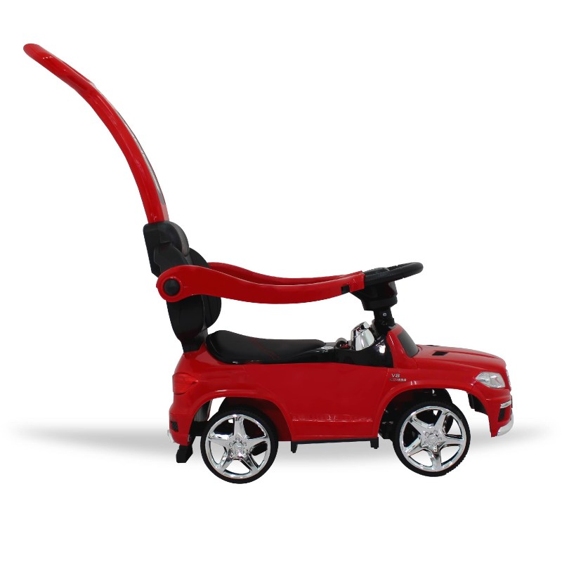 Montable Para Niño Mercedes Benz Gl63amg Convertible Push ROJO