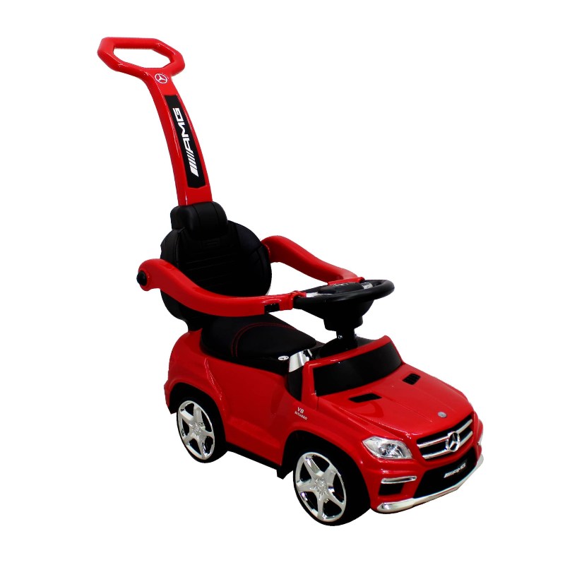 Montable Para Niño Mercedes Benz Gl63amg Convertible Push ROJO