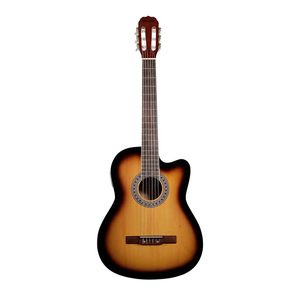 Guitarra electroacústica cuerdas de nylon EAGS-TS 