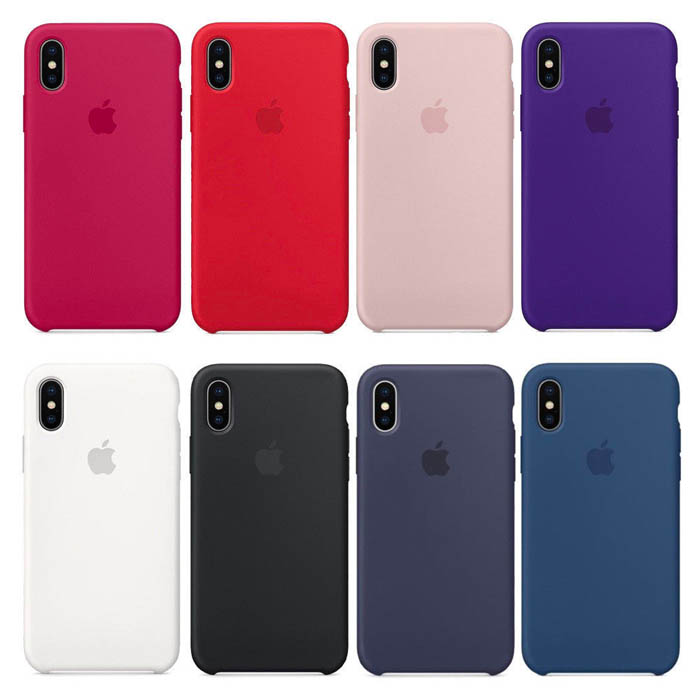 Funda Carcasa de Silicon para iPhone Varios colores