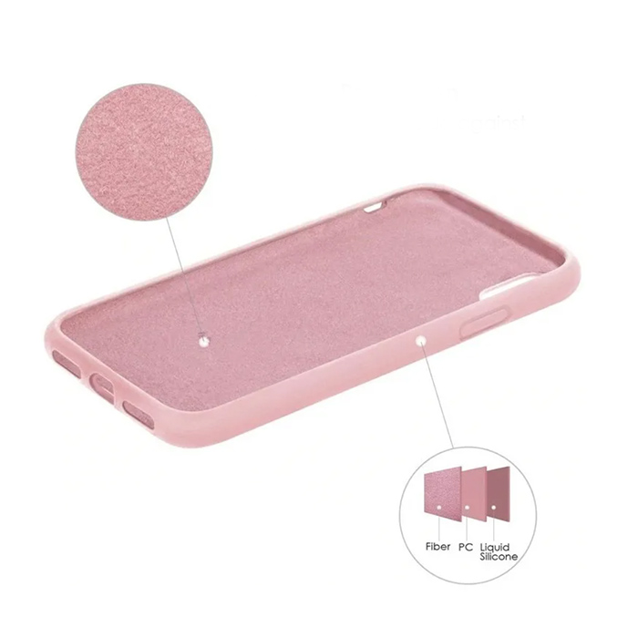 Funda Carcasa de Silicon para iPhone Varios colores