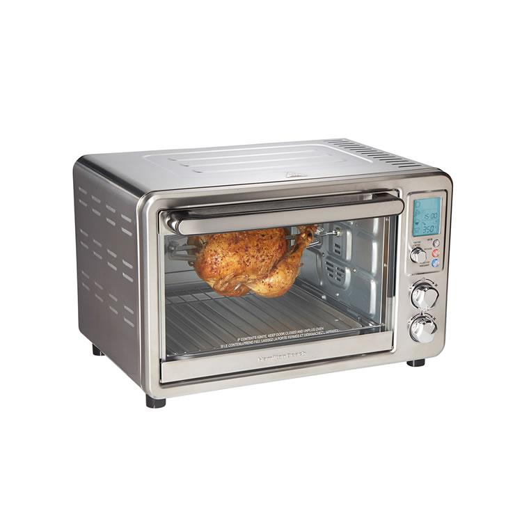 Horno Tostador Con Freidora De Aire Hamilton Beach 31193 SMS