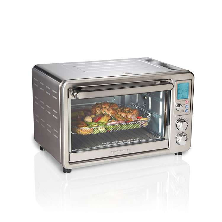 Horno Tostador Con Freidora De Aire Hamilton Beach 31193 SMS