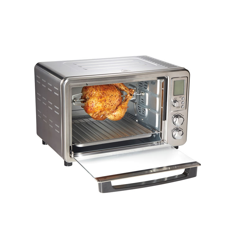 Horno Tostador Con Freidora De Aire Hamilton Beach 31193 SMS