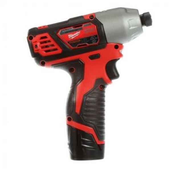 Combo Rotomartillo 3/8 y Llave de Impacto 1/4 12 Volts Milwaukee 2497-22