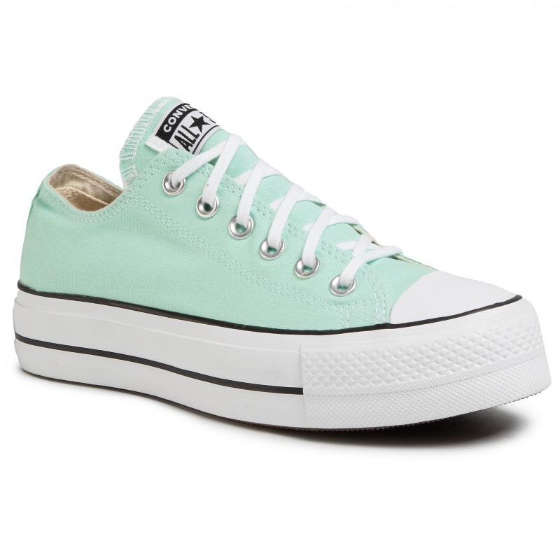 Tenis Converse Ctas Lift Ox Ocean Mint Dama Original 566758C