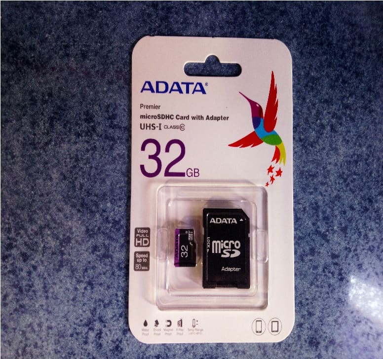 Memoria 32gb Micro SD Sdhc Clase 10 Mac Pc Original Lap Celular Tableta Adaptador Fotos Videos App