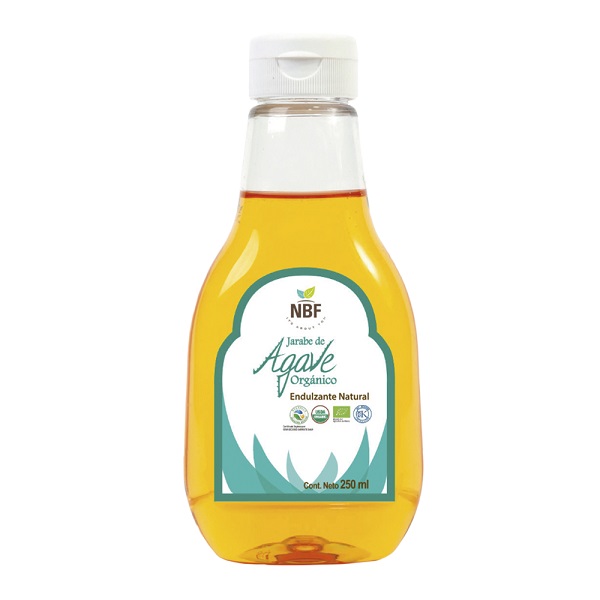 NBF JARABE DE AGAVE NATURAL ÁMBAR  250 ml