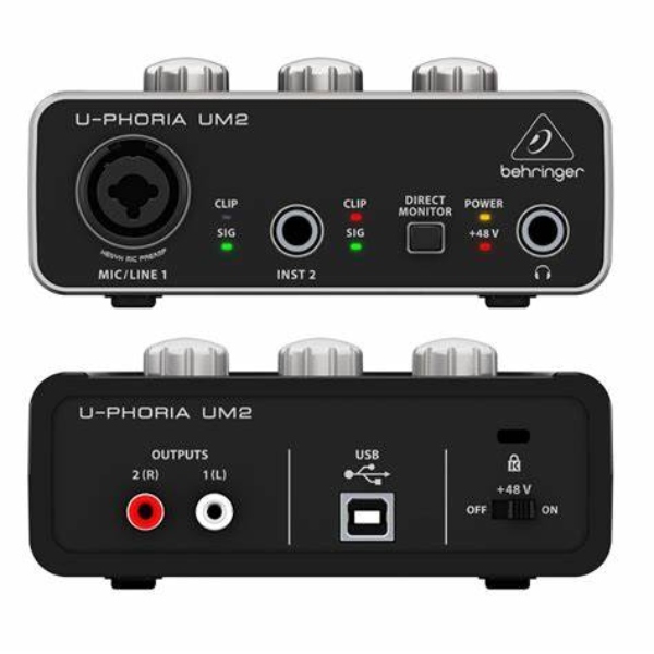 BEHRINGER INTERFASE USB U-PHORIA 2X2