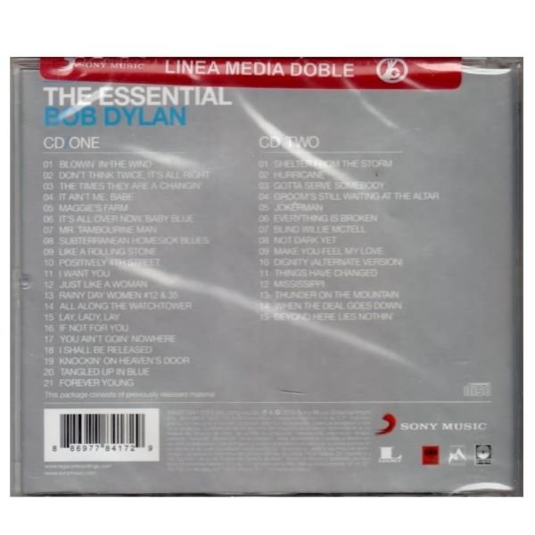 CD Bob Dylan ~ The essential (2CD)