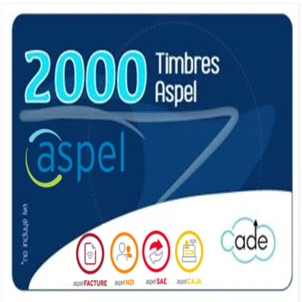 2000 Timbres Aspel Sellado CFDI