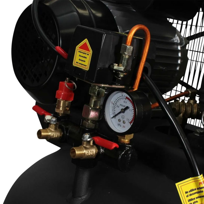 Compresor Aire Vertical  5 Hp 190 Lts  Mikels