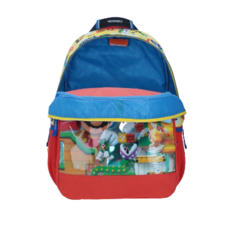Mochila Grande Chenson Super Mario Bros Mario y Luiyi