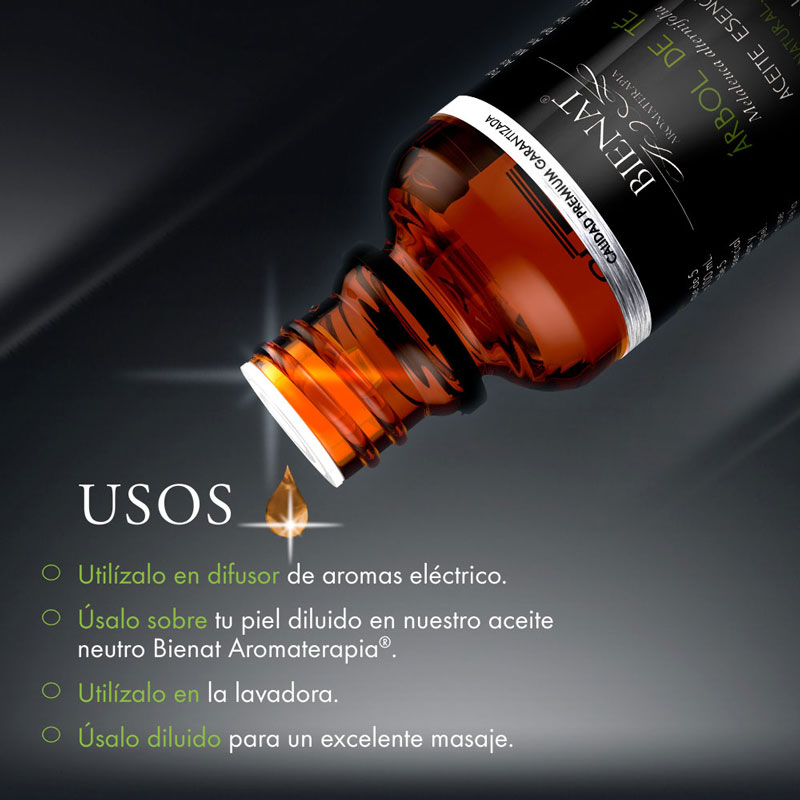 Bienat Aromaterapia Aceite Esencial de Árbol de Té 30 mL