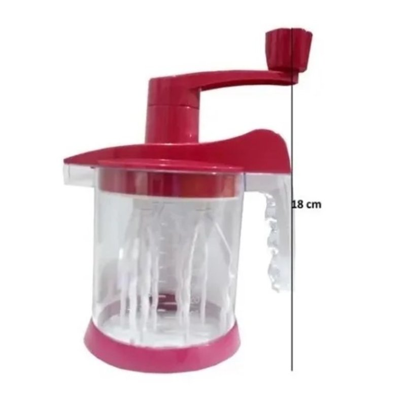 Batidora Manual Mezclador Manivela Batidor Práctico