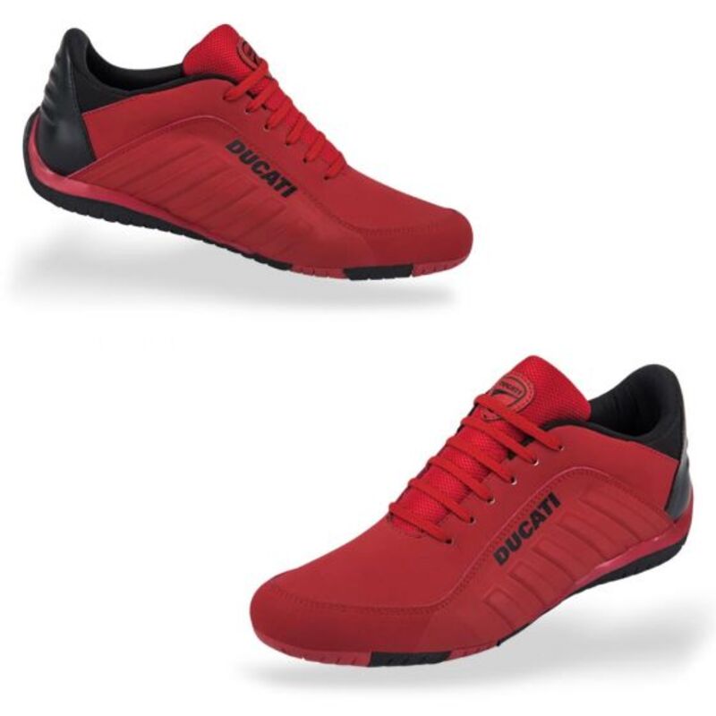 TENIS CASUAL PARA HOMBRE COLOR ROJO DUCATI R680